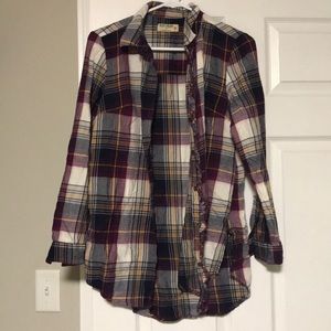 Plaid button up